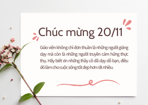 Những stt tri ân thầy cô hay và ý nghĩa nhất